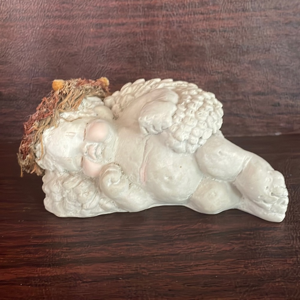 Vintage Dreamsicles Cast Art Cherub Figurine by Kristin - 1994